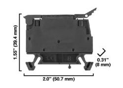 1492-WFB4250 IEC TERM BLCK 8X47.6X41MM SCREW