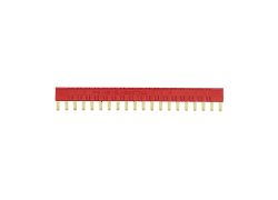 700-TBJ20R Relay Socket 20 Way Red Jumper