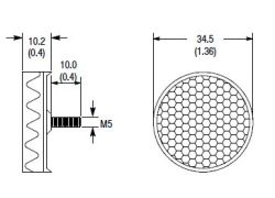 92-105 Reflectors for Photo Sensor