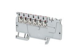 1492-P6PD2E-6RE IEC FEED-THROUGH PUSH-IN TERMINAL BLOCK