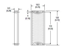 92-107 Reflectors for Photo Sensor