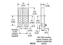 92-93 Reflectors for Photo Sensor